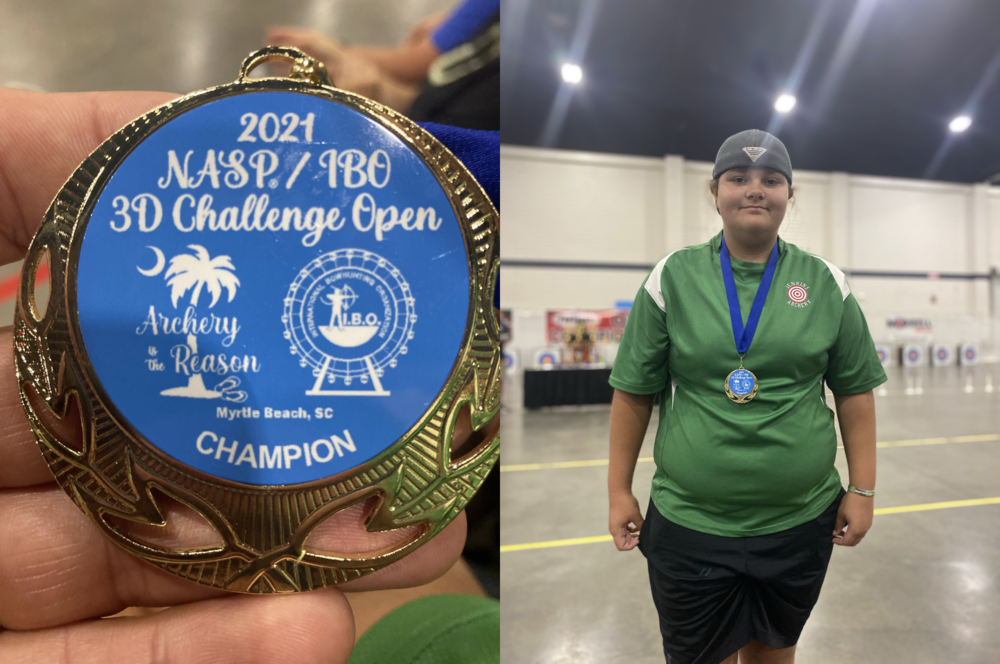 Kimber Collins wins 3D Challenge Open