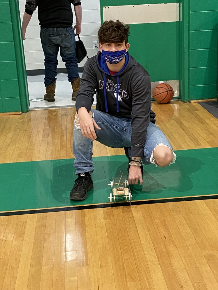 Cameron Wells wins Mousetrap Car Challenge