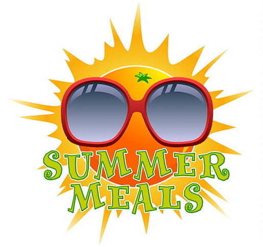 Summer Meals Graphic