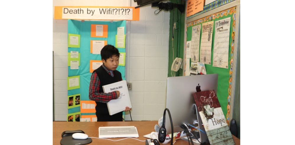 Burdine Student Wins Award at State Science Fair