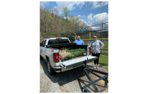 Jenkins Receives Donation to Provide Families with Gardening Supplies