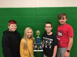 Jenkins Middle School Academic Team wins District JV Quick Recall